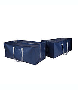 Bolsas de polipropileno Simply Essential™ color azul marino, Set de 2