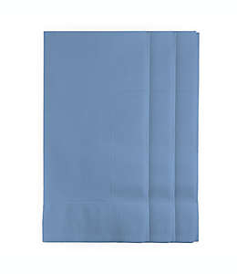 Toallas desechables de papel Simply Essential™ color azul claro, 100 piezas