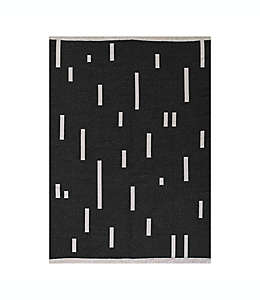 Tapete decorativo de algodón Novogratz™ Flex de 1.6 x 2.13 m color negro