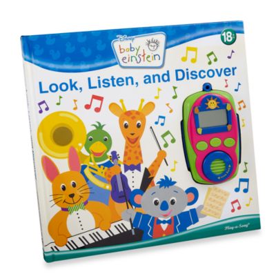 Buy Baby Einstein Look, Listen and Discover Play-a-Song Book from Bed ...