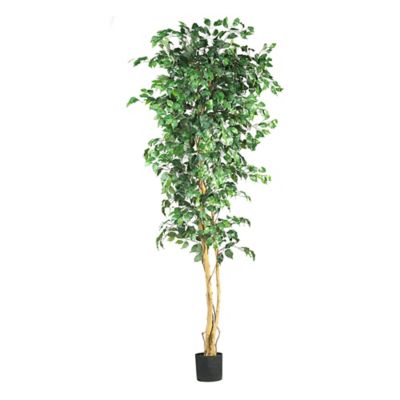 Nearly Natural 7-Foot Artificial Ficus Tree - Bed Bath & Beyond