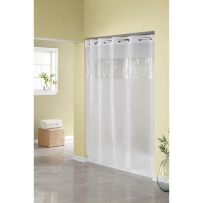 Hookless® Frost 71Inch W x 74Inch L Shower Curtain  Bed Bath  Beyond