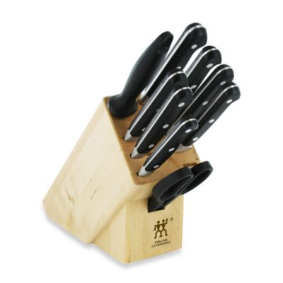 zwilling pure 10 piece knife block set
