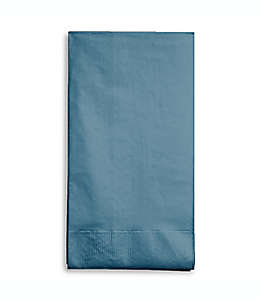Toallas desechables de papel de 2 capas Creative Converting® azul wedgewood, 100 pzas.
