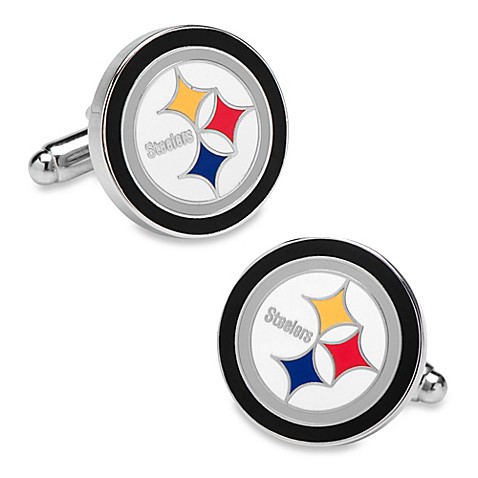 Cufflinks; gt; NFL Silver Pittsburgh Steelers Cufflinks from Buy Buy Baby Cufflinks; gt; NFL Silver Pittsburgh Steelers Cufflinks from Buy Buy Baby