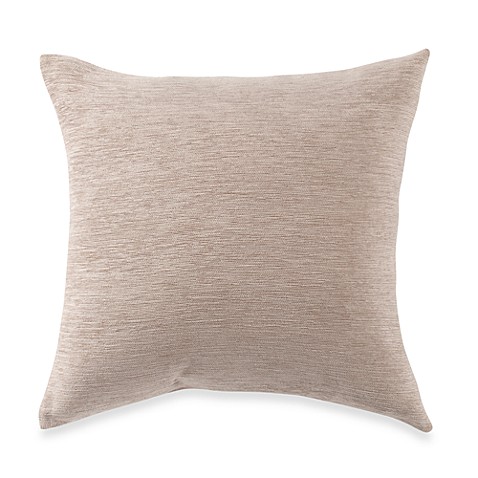 Buy Crown Chenille Throw Pillow in Linen (Set of 2) from Bed Bath & Beyond