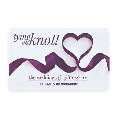 how to add bed bath and beyond registry to the knot