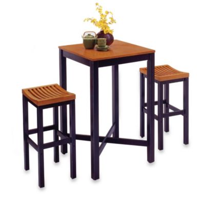 Pub Tables & Bistro Sets - Bed Bath & Beyond - image of Home Styles Hardwood 3-Piece Pub Table Set