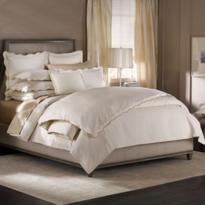 Barbara Barry Dream Peaceful Pique Duvet Cover in Moonglow ...