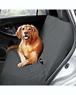 Protector de poliéster Pawslife™ acolchado para asiento de carro tipo banco color gris