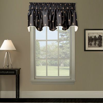Duchess Lined Scallop Valance - Bed Bath & Beyond
