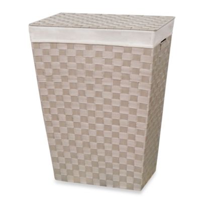 Lamont Home™ Carly Hamper in Linen - Bed Bath & Beyond