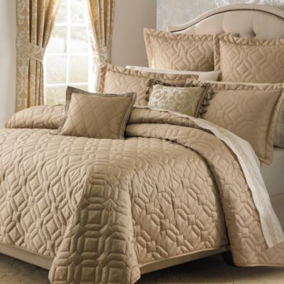 Buy Michael Amini Novella King Coverlet from Bed Bath & Beyond