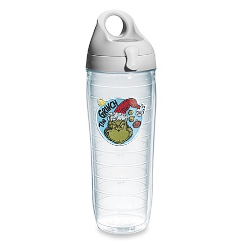 Tervis® Dr. Seuss Confetti Grinch Emblem 24-Ounce Water Bottle - Bed ...