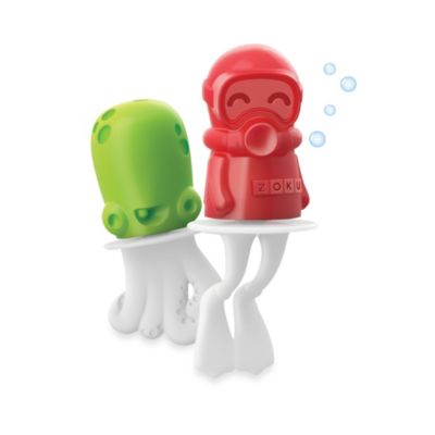 Alternate image 5 for Zoku&reg; Fish Ice Pop Mold