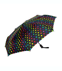Paraguas ShedRain™ Tina con lunares multicolor