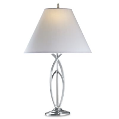 Lamp image of Curve Brushed Steel Table Lamp