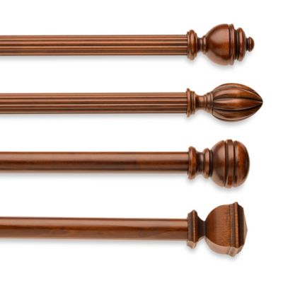 Cambria Classic Wood Decorative Window Hardware in Medium 