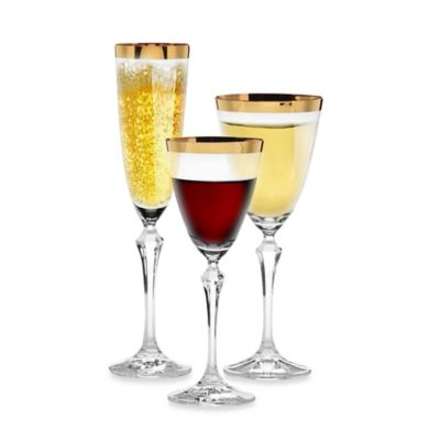 Mikasa® Serenity Gold Stemware Collection - Bed Bath & Beyond