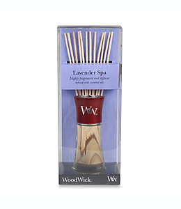 Difusor de varillas grande WoodWick® Lavender Spa aroma lavanda y eucalipto