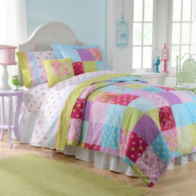 Patchwork Reversible Comforter Set - Bed Bath & Beyond