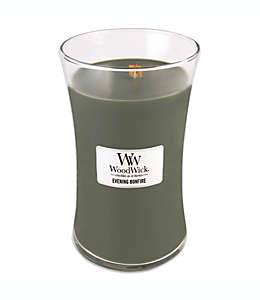 Vela en vaso de vidrio Evening Bonfire Woodwick® de 623.69 g