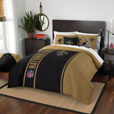 NFL New Orleans Saints Embroidered Comforter Set - Bed ...