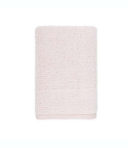 Toalla de medio baño de algodón  Haven™ Heathered Pebble color rosa claro