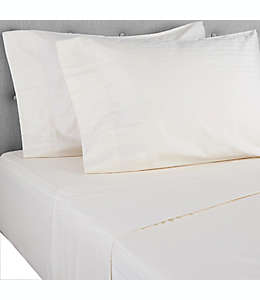 Set de sábanas matrimoniales de algodón NestWell™ de 500 hilos color abedul