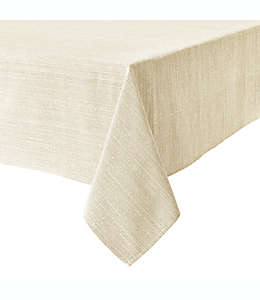 Mantel rectangular de algodón Our Table™ de 1.52 x 2.59 m color blanco