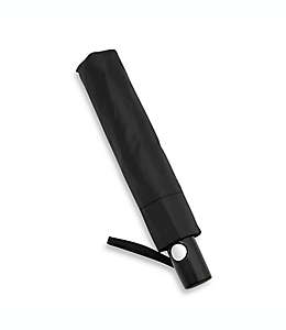Mini paraguas de poliéster Shedrain® automático color negro