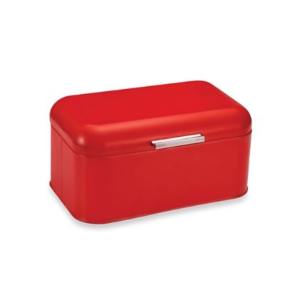 Polder Mini Retrobin Bread Box in Red - Bed Bath & Beyond