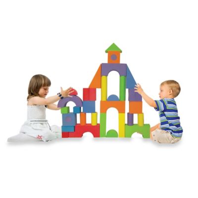 Activity > Verdes 52-Piece Jumbo Foam Building Blocks Set from Buy Buy Baby