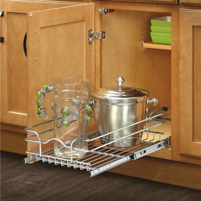 Rev-A-Shelf® Single Tier Pull-Out Wire Basket - Bed Bath & Beyond