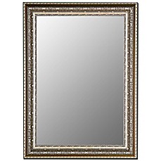 image of Hitchcock-Butterfield Decorative Wall Mirror in Venetian Washed  Silver