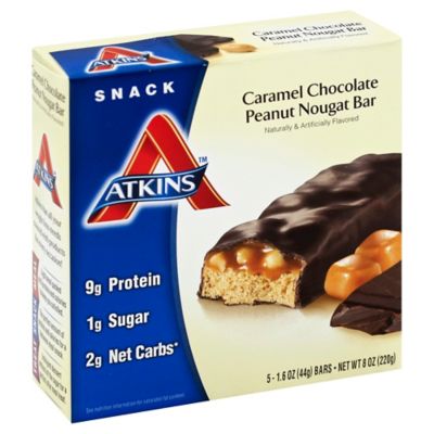 atkins nougat bar
