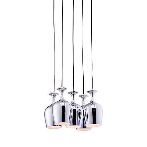 Zuo&reg; Pure Ice 5-Light Ceiling Lamp
