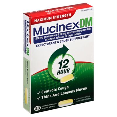 mucinex maximum count strength tablets dm alternate