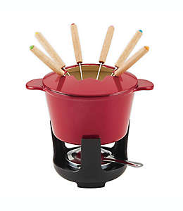 Set de fondue de hierro fundido Rachael Ray™, 1.41 L color rojo