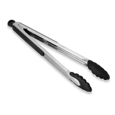 oxo good grips 12 in.locking tongs with nylon head