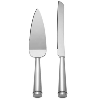 Reed & Barton Luxe Collection Facets 2-Piece Cake Knife and Server Set ...