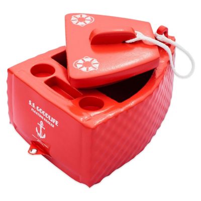 Buy Super Soft® S.S. Goodlife Floating Cooler in Caribbean Coral from Bed Bath  Beyond