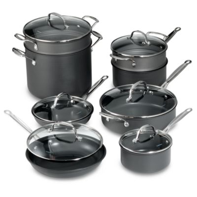 Cuisinart® Chef's Classic™ Nonstick Hard Anodized 14-Piece Cookware Set - Bed Bath & Beyond