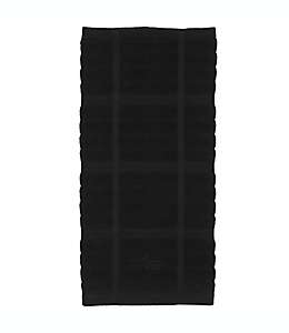 Toalla de cocina de algodón peinado All-Clad® color negro