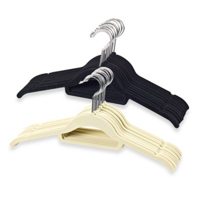 Real Simple® Slimline 12-Count Flocked Shirt Hangers - Bed Bath & Beyond