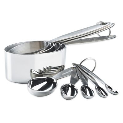 Cuisipro Stainless Steel Measuring Cups And Spoons Set - Bed Bath & Beyond