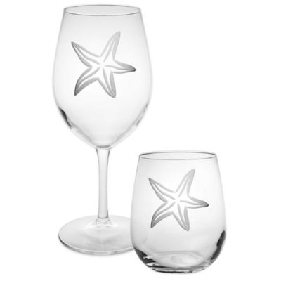 Starfish Wine Glasses - Bed Bath & Beyond