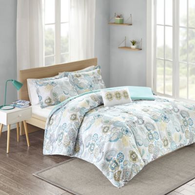 mizone tamil blue comforter set