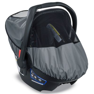 Britax B-Covered All-Weather Car Seat Cover in Grey - buybuy BABY