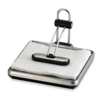 Servilletero de acero inoxidable Simplehuman® con tapa